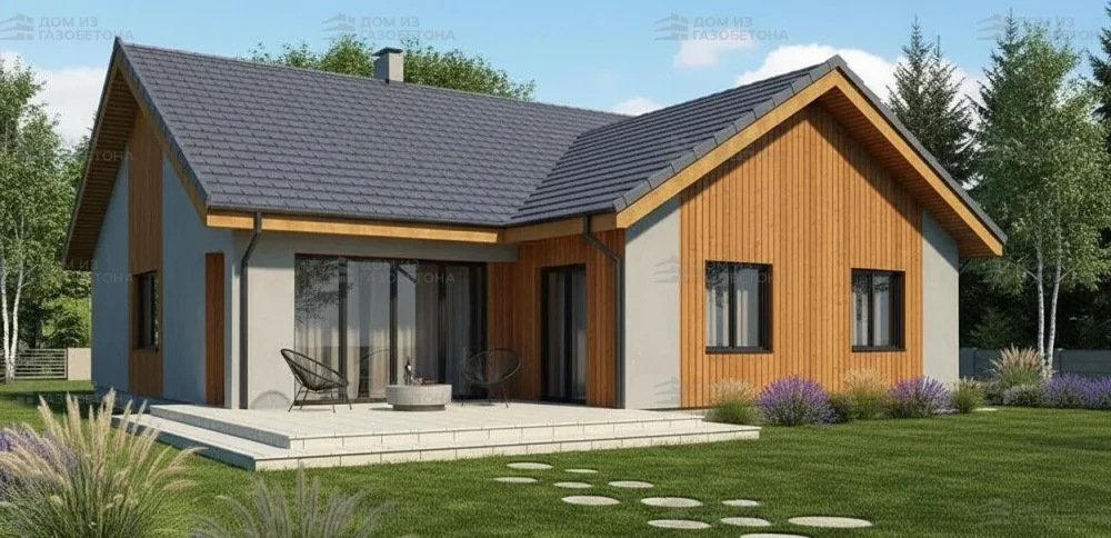 Проект Двухэтажный дом 14 на 21, 181 м2